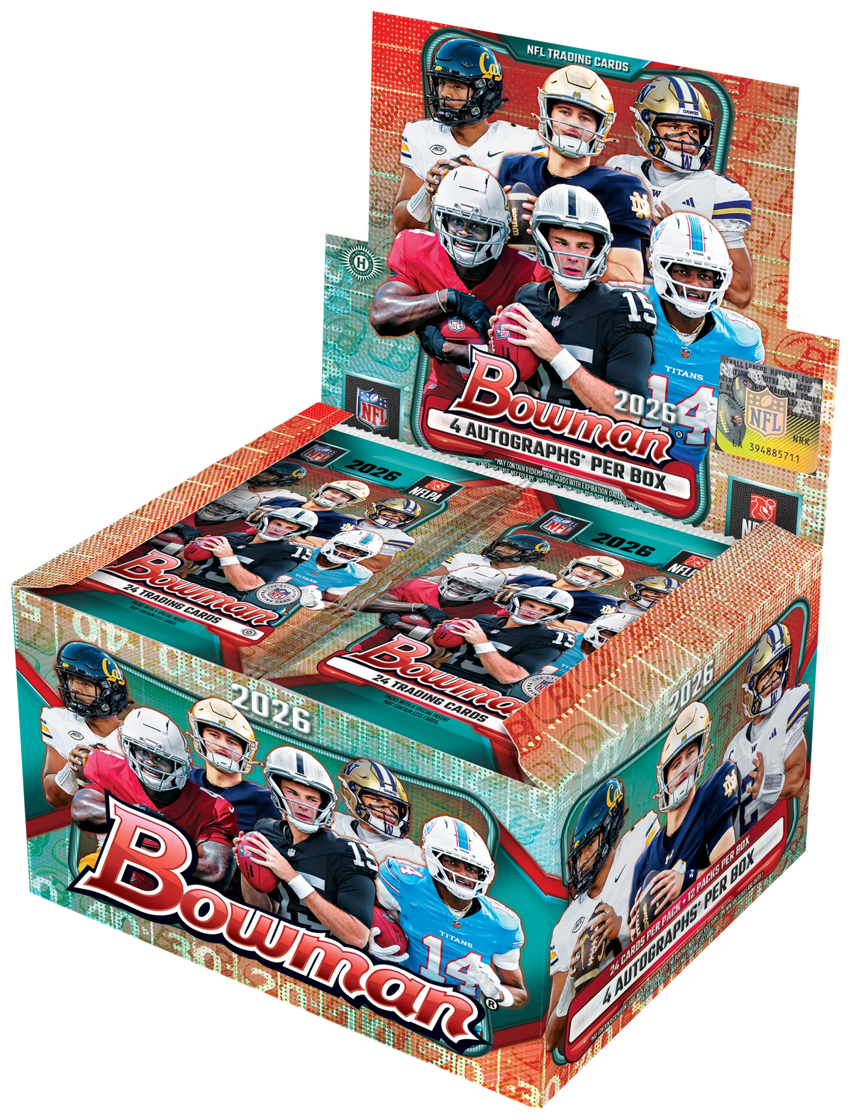 2026 Topps Bowman Football Jumbo Box