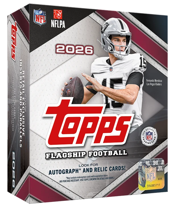 2026 Topps Flagship Football Mega Box