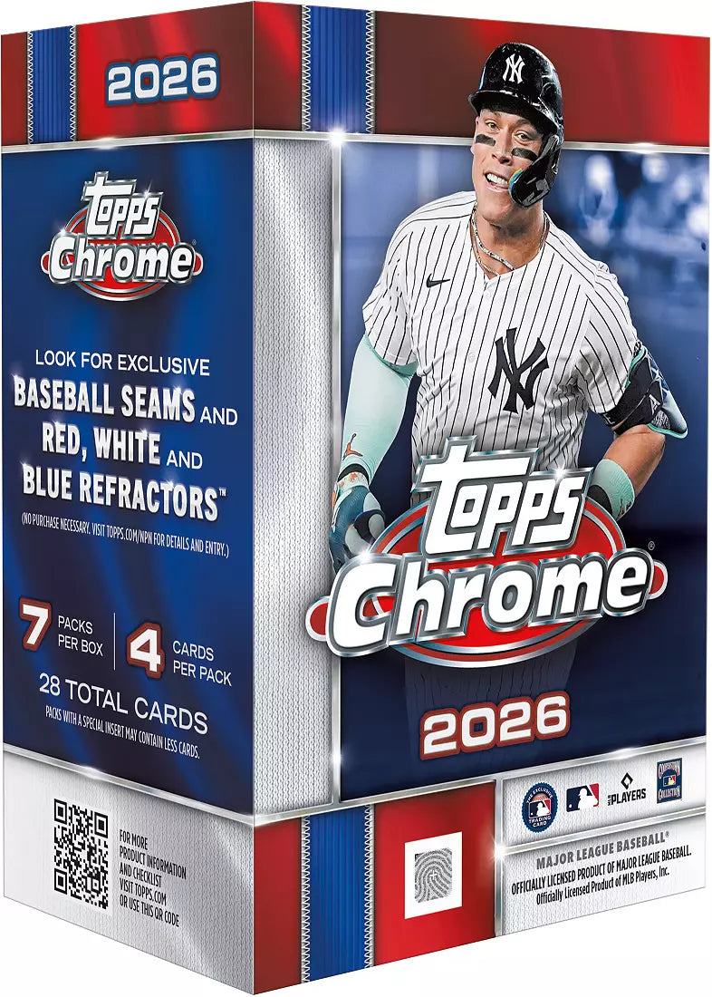 2026 Topps Chrome Baseball Value Box