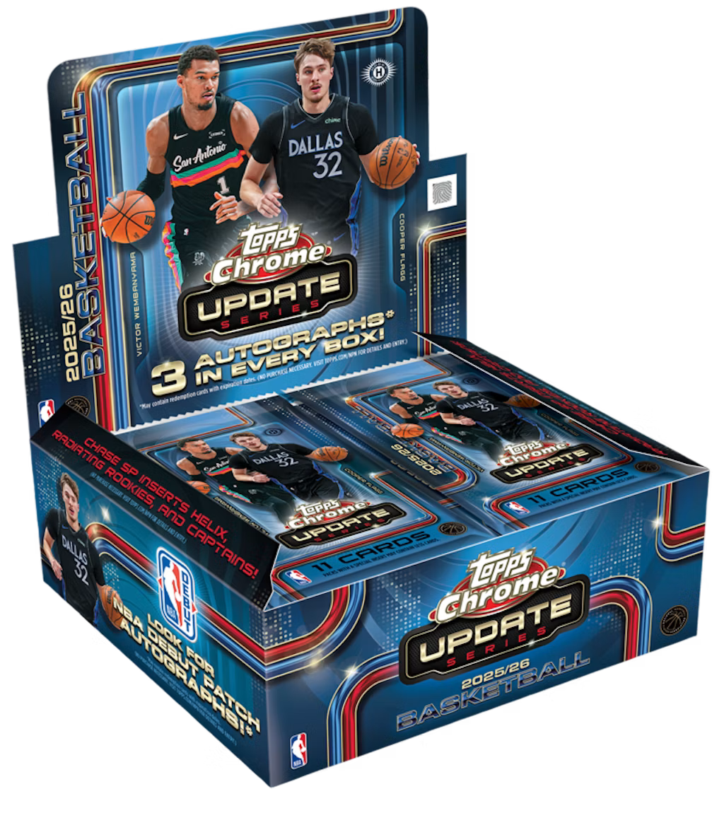 2026 Topps Chrome Update Basketball - Jumbo Box