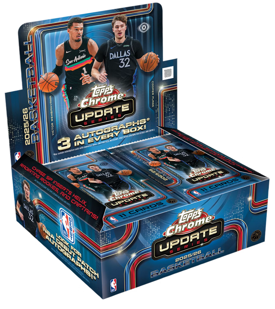 2026 Topps Chrome Update Basketball - Jumbo Box