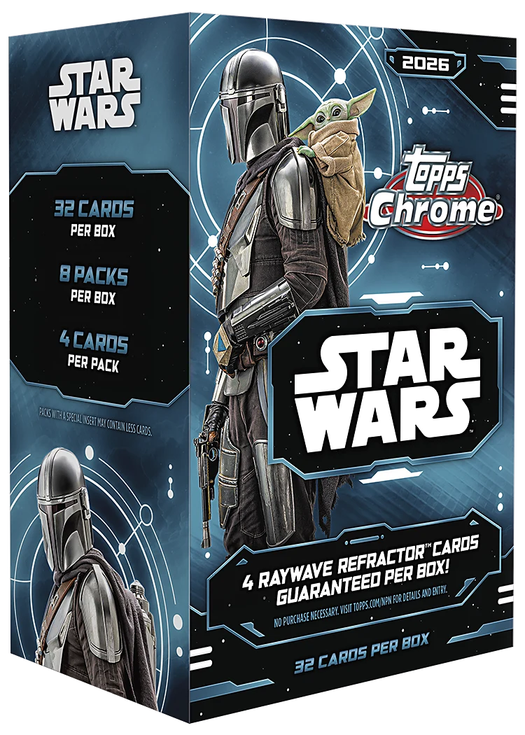 2026 Topps Chrome Star Wars Value Box