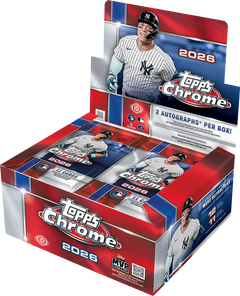 2026 Topps Chrome Baseball Jumbo Box