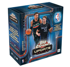 2025-26 Topps Chrome Basketball Update Mega Box