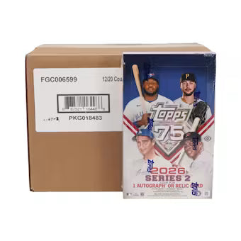 12 Box Case - 2026 Topps Series 2 Hobby Box