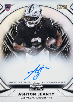 2026 Topps Chrome Black Football Hobby Box
