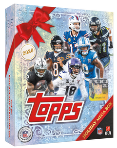 2026 Topps Holiday Football Mega Box