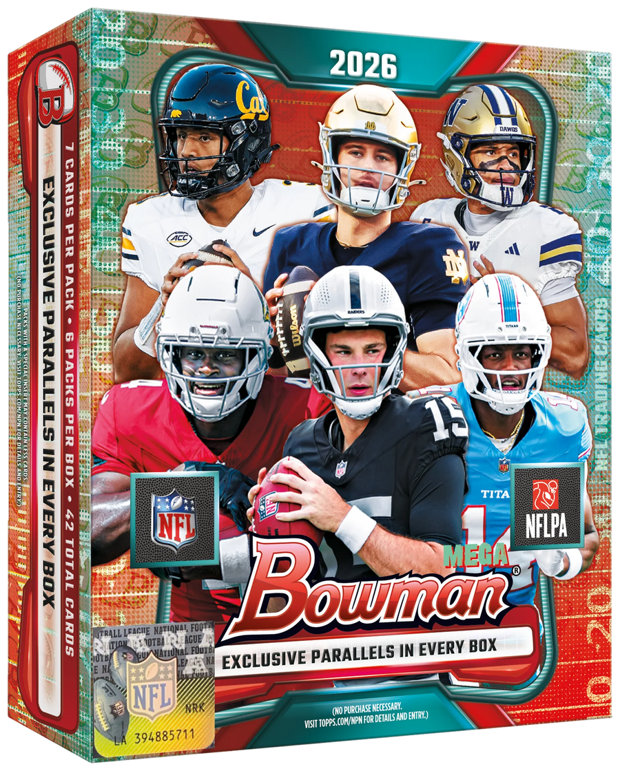 2026 Topps Bowman Football Mega Box