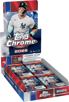 2026 Topps Chrome Baseball Hobby Box